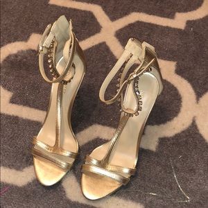 Nine West Gold Heels